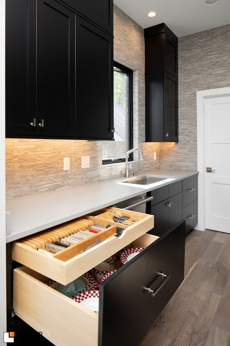 Photo of smart cabinetry for BTB Blog - Bring Cozy Inside
